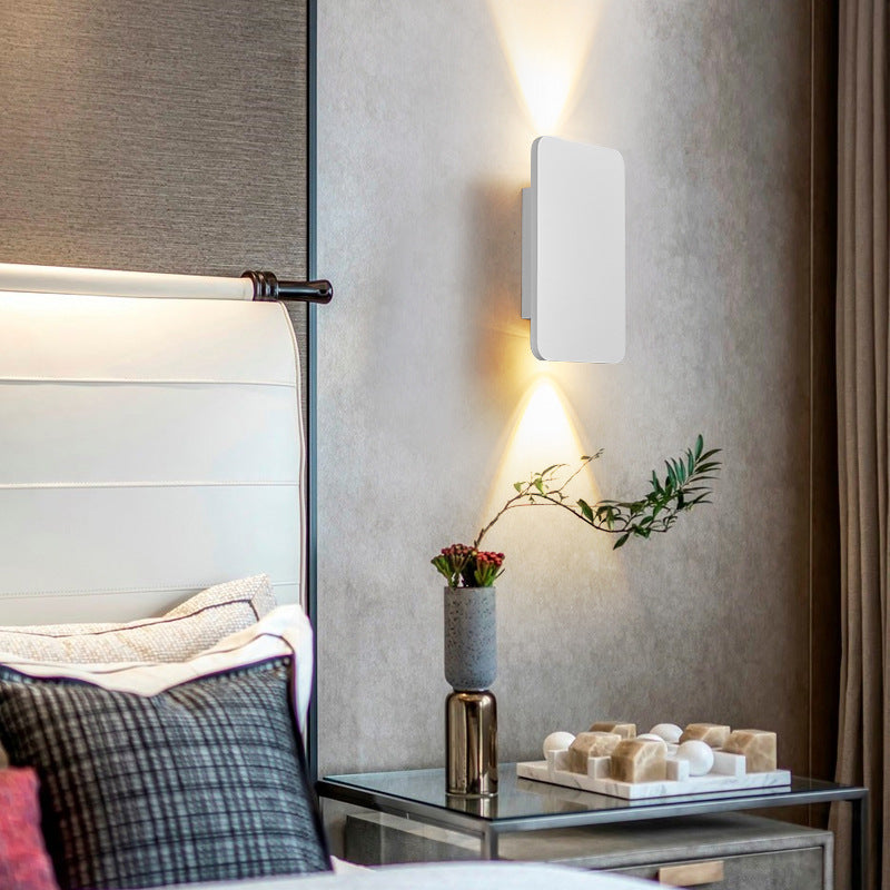 LED Wall Sconce Light Fixture – Modern Rectangular Indoor Wall Light