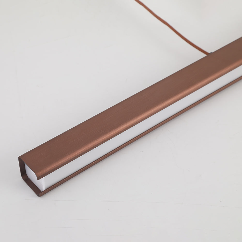 LED Pendant Light Fixture – Modern Linear Kitchen Island Ceiling Light