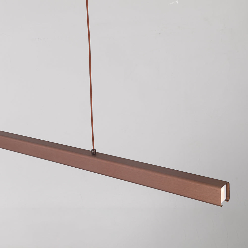 LED Pendant Light Fixture – Modern Linear Kitchen Island Ceiling Light
