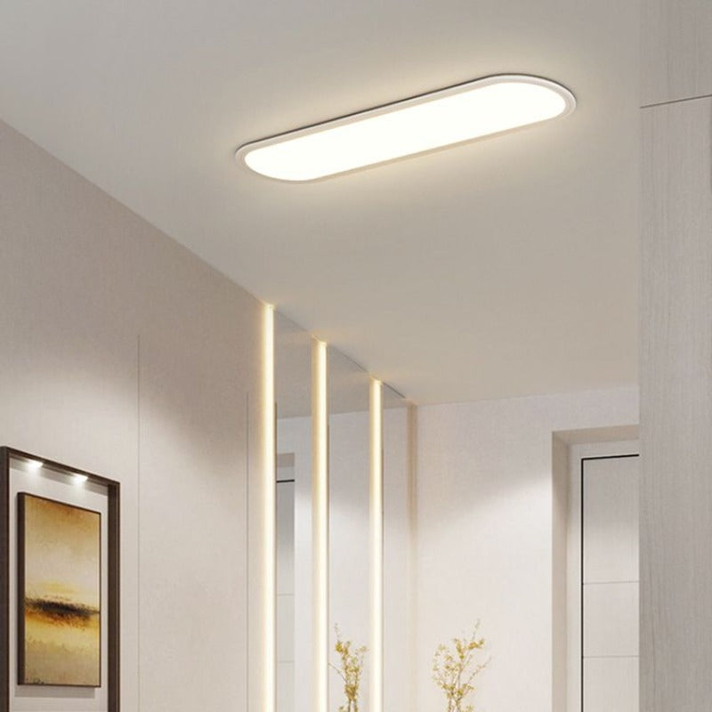 Modern Oval LED Ceiling Light Fixture – Flush Mount Ceiling Light