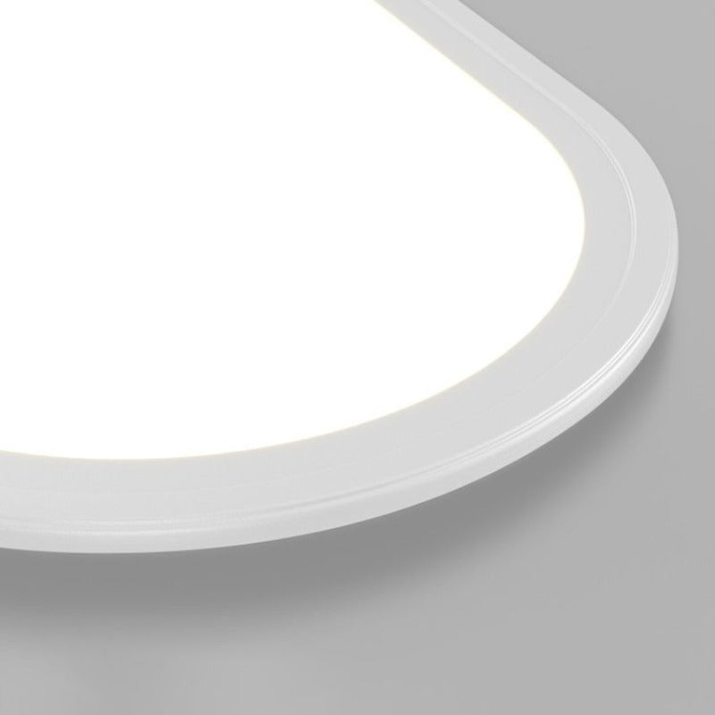 Modern Oval LED Ceiling Light Fixture – Flush Mount Ceiling Light