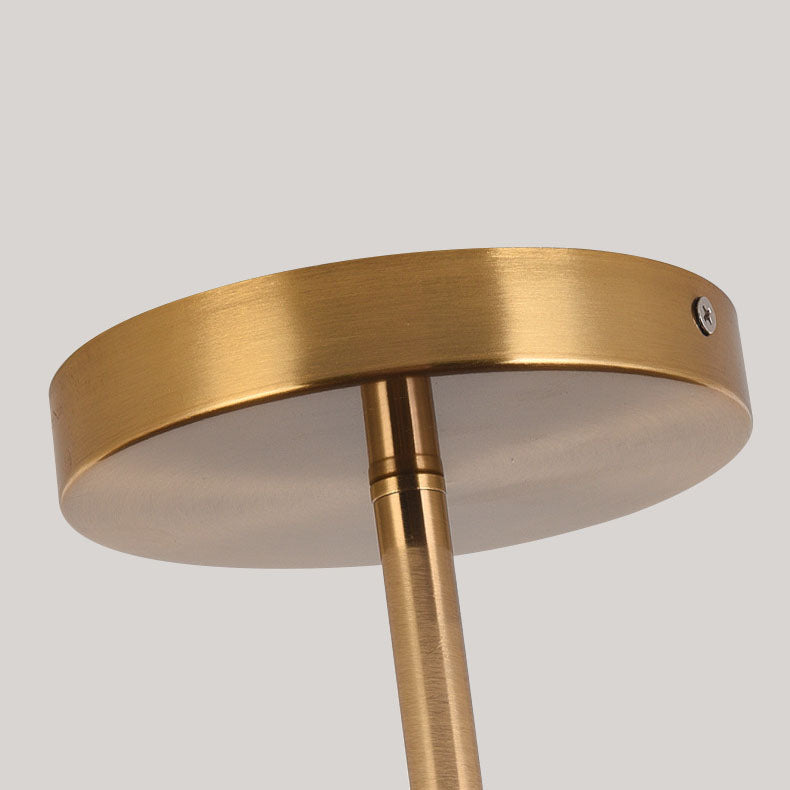 LED Semi-Flush Mount Ceiling Light Fixture – Japanese Round Ceiling Light