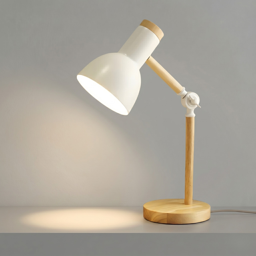 Table Lamp – Adjustable Desk Lamp, Modern Bedside Table Lamp