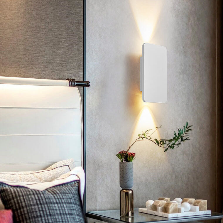LED Wall Sconce Light Fixture – Modern 2-Light Up and Down Wall Light