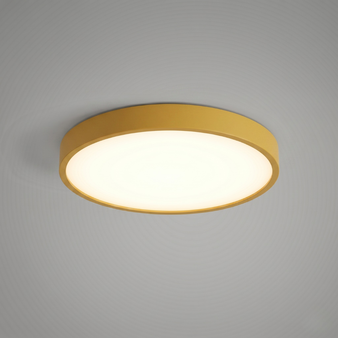 LED Flush Mount Ceiling Light Fixture – Modern Round Ceiling Light