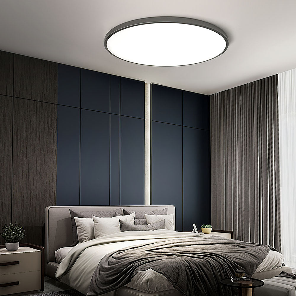 LED Flush Mount Ceiling Light Fixture – Modern Round Ceiling Light