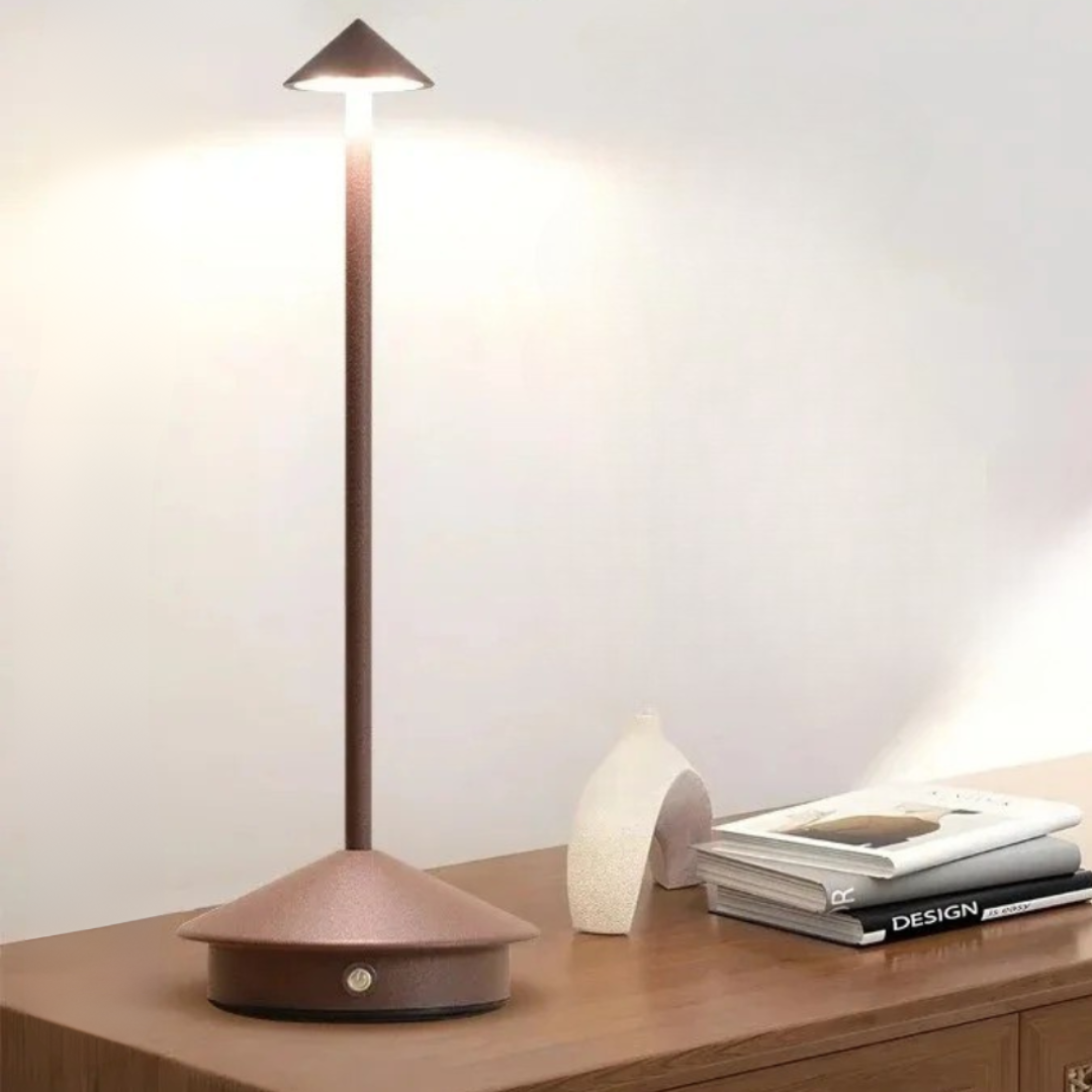Cordless Table Lamp – Rechargeable LED Desk Lamp, Modern Bedside Table Lamp