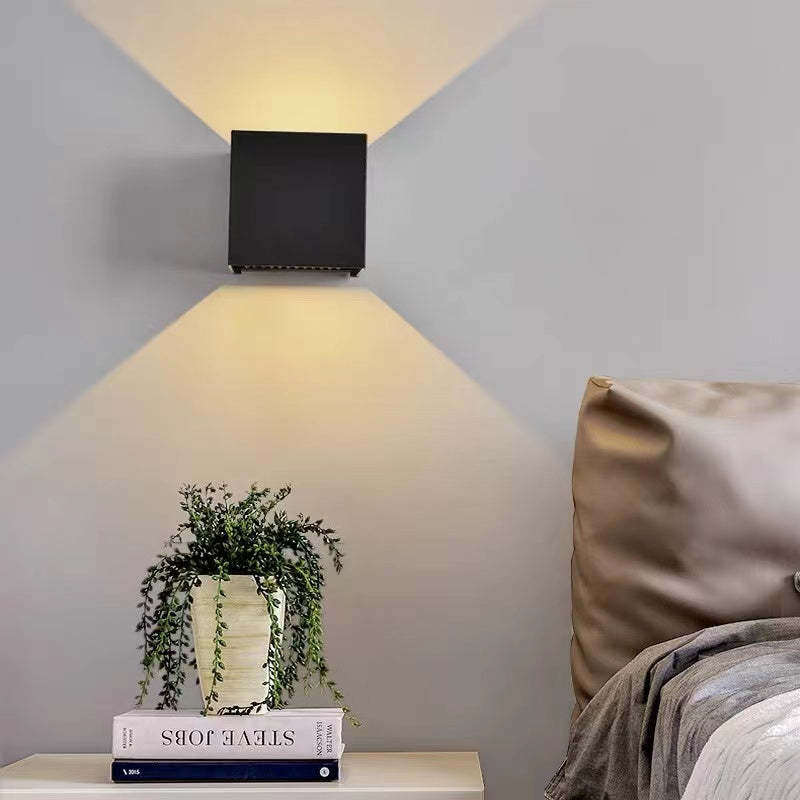 Outdoor Up Down Wall Light | Adjustable LED Waterproof Wall Sconce