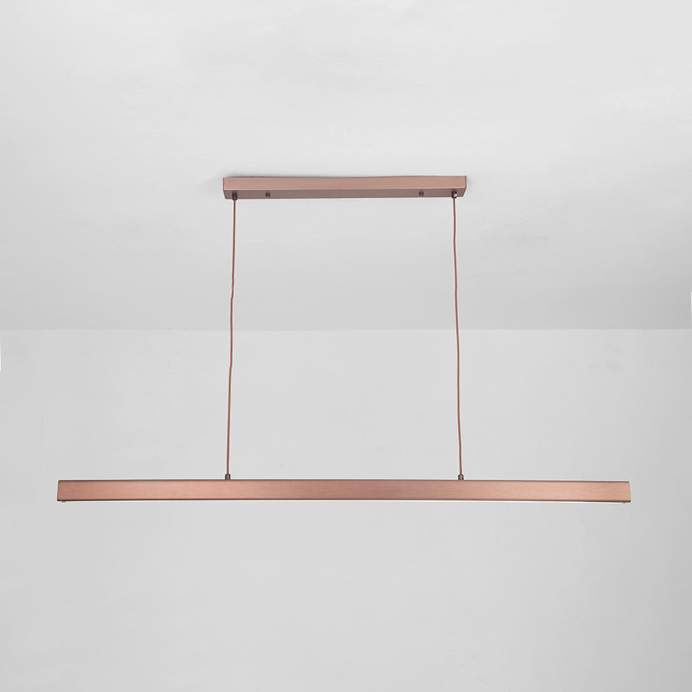 LED Pendant Light Fixture – Modern Linear Kitchen Island Ceiling Light