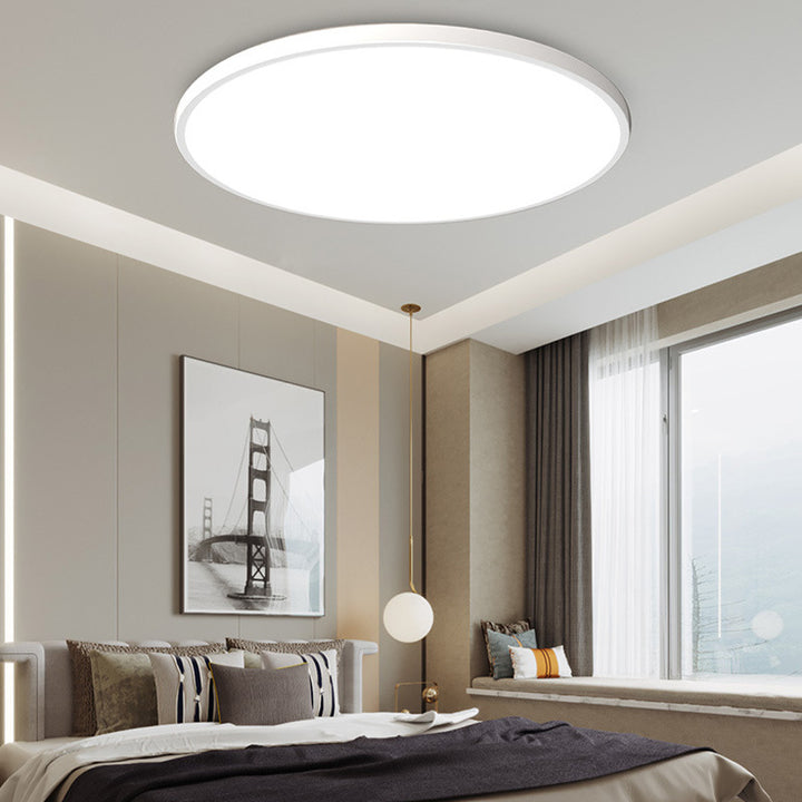 LED Flush Mount Ceiling Light Fixture – Modern Round Ceiling Light