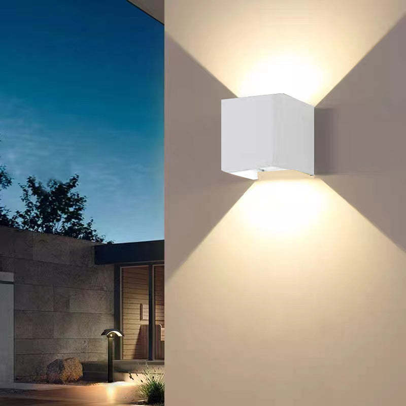 Outdoor Up Down Wall Light | Adjustable LED Waterproof Wall Sconce