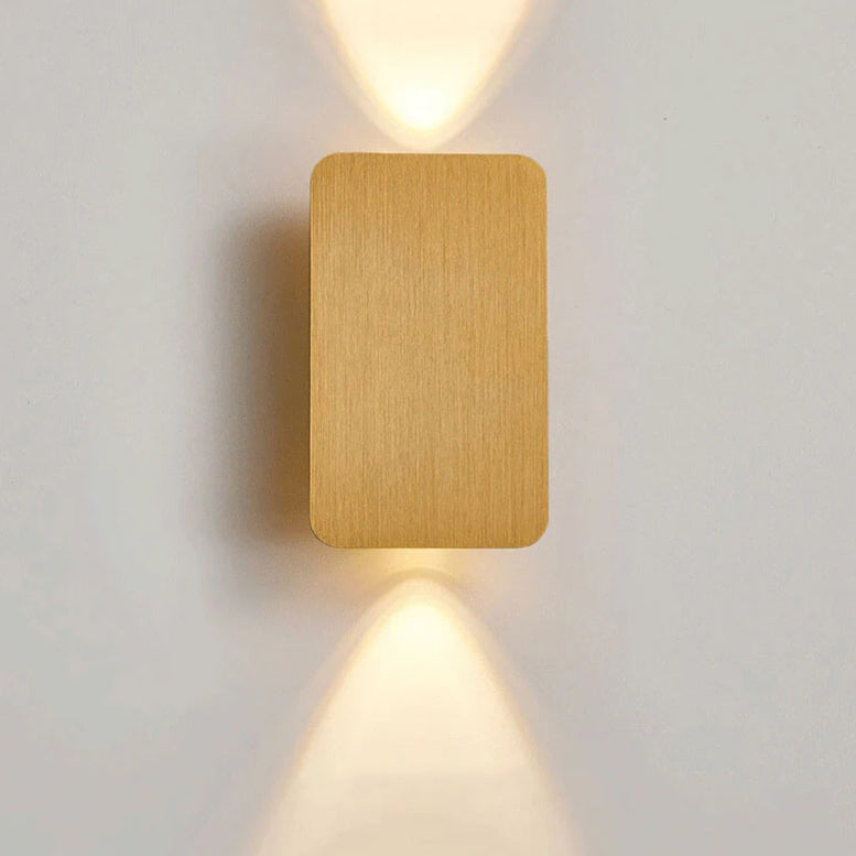 LED Wall Sconce Light Fixture – Modern 2-Light Up and Down Wall Light