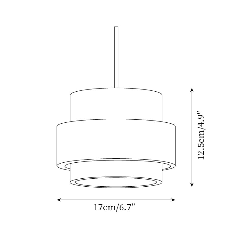 Travertine Pendant Light Fixture – Modern Stone & Walnut Wood Ceiling Light