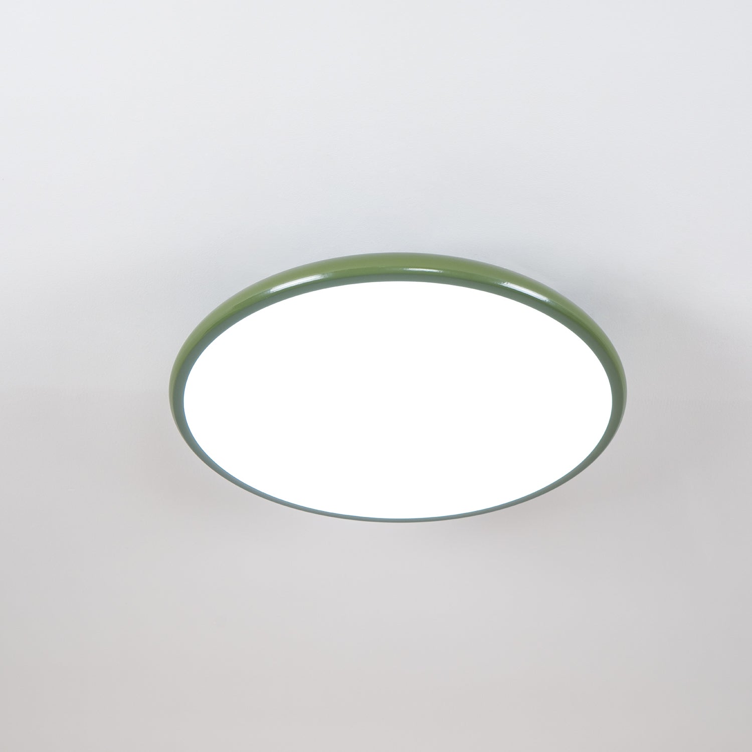 Adjustable LED Ceiling Light Fixture – Modern Round Semi Flush Mount Light