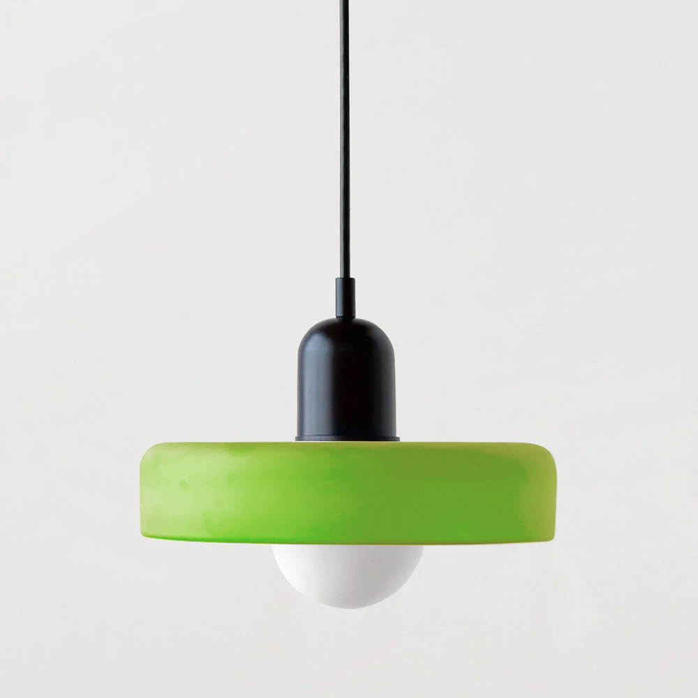 Glass Pendant Light Fixture – Modern Bauhaus Pendant Light