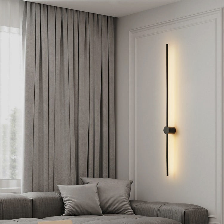 LED Wall Sconce Light Fixture – Modern Vertical Linear Wall Light