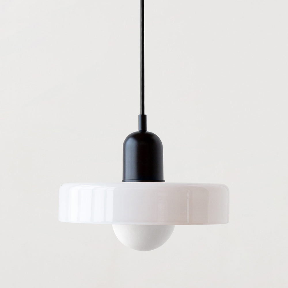 Glass Pendant Light Fixture – Modern Bauhaus Pendant Light