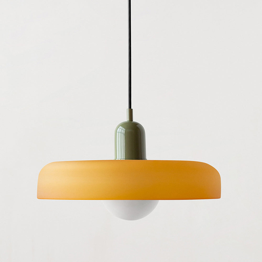 Glass Pendant Light Fixture – Modern Bauhaus Pendant Light