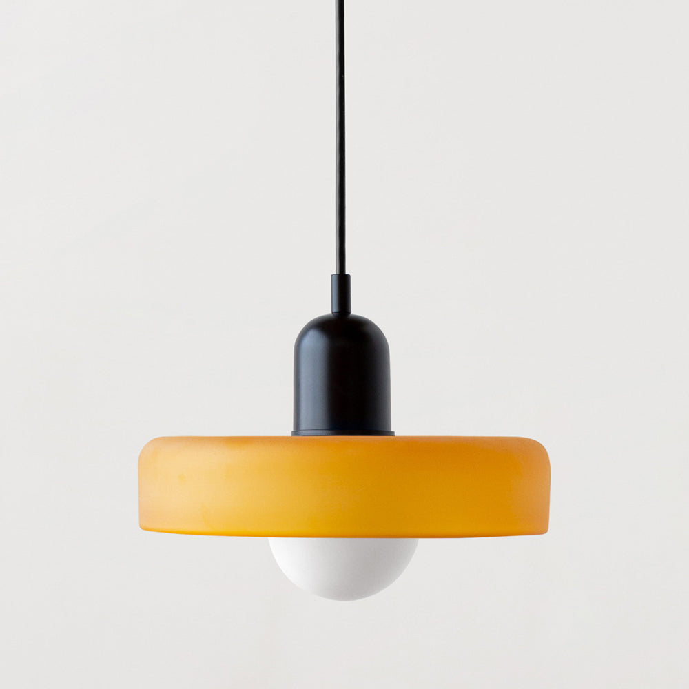 Glass Pendant Light Fixture – Modern Bauhaus Pendant Light