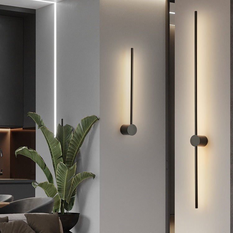 LED Wall Sconce Light Fixture – Modern Vertical Linear Wall Light