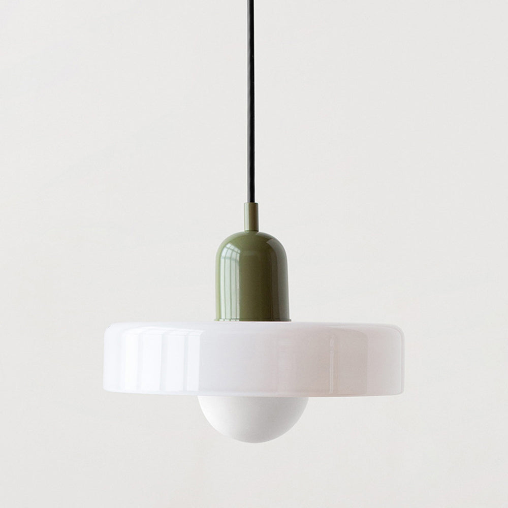Glass Pendant Light Fixture – Modern Bauhaus Pendant Light