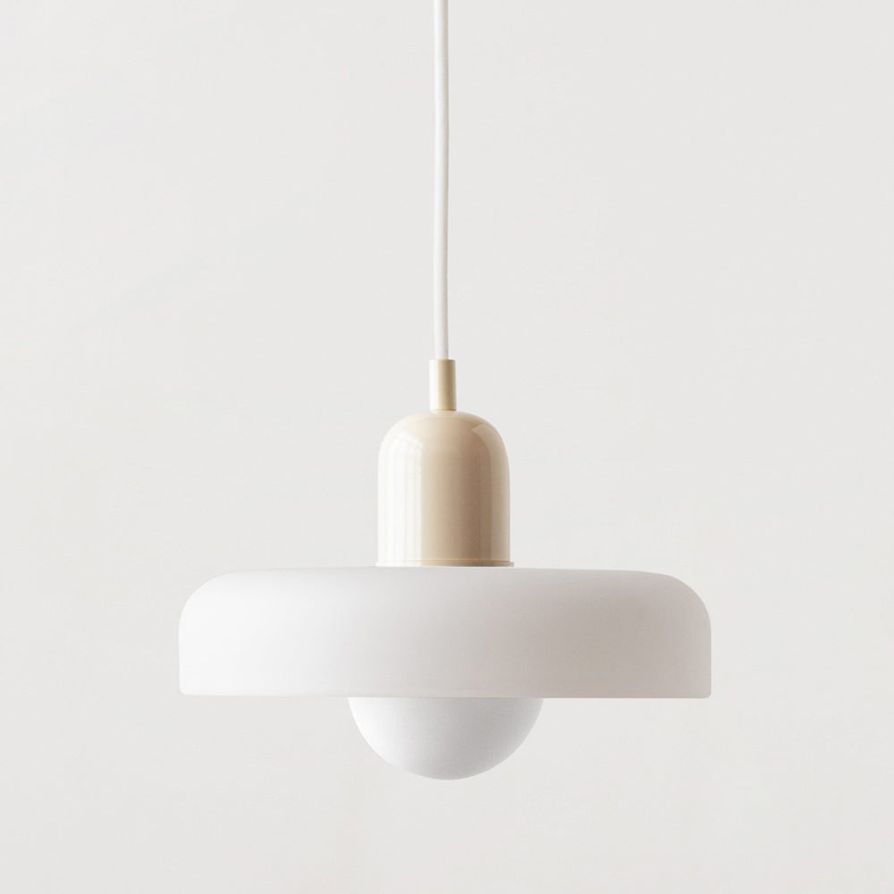 Glass Pendant Light Fixture – Modern Bauhaus Pendant Light