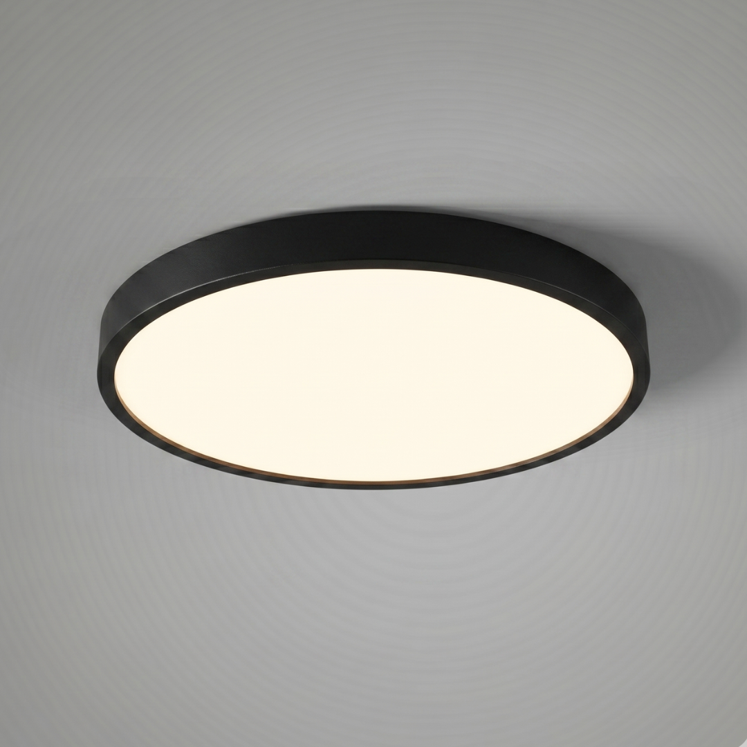 LED Flush Mount Ceiling Light Fixture – Modern Round Ceiling Light