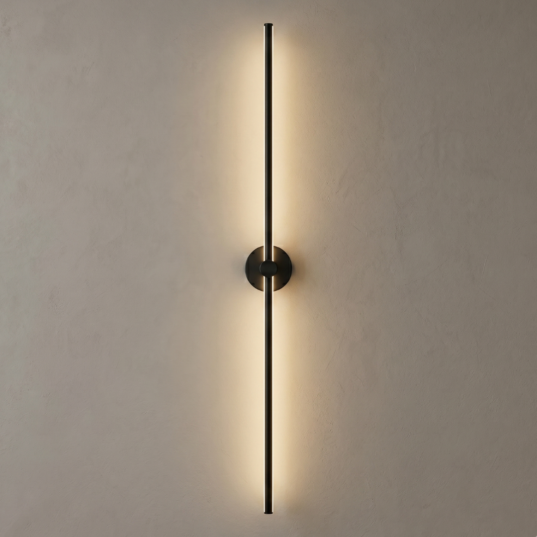LED Wall Sconce Light Fixture – Modern Vertical Linear Wall Light