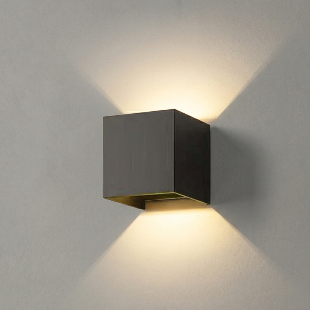 Outdoor Up Down Wall Light | Adjustable LED Waterproof Wall Sconce