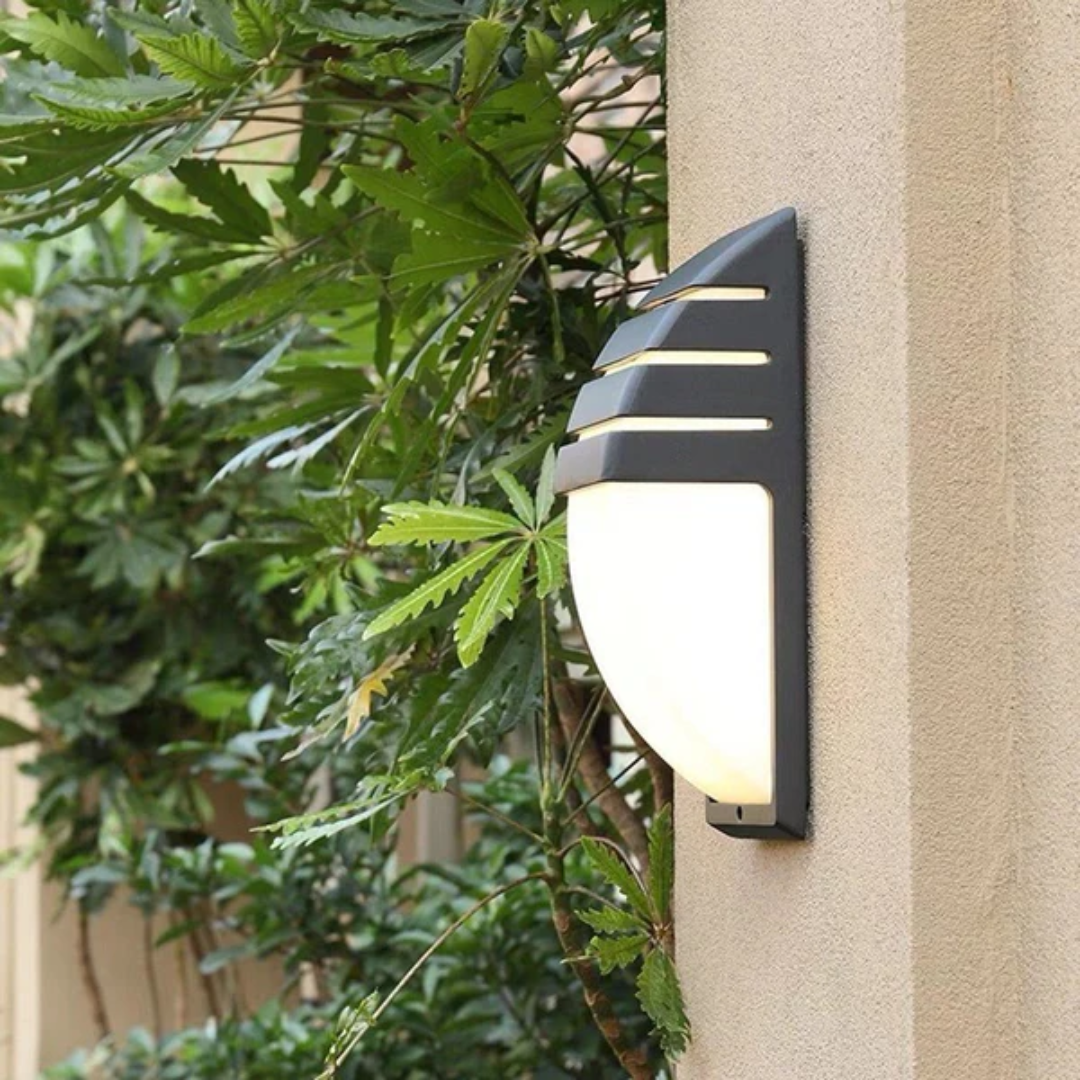 Outdoor Wall Light Fixture – Motion Sensor Waterproof LED Wall Lantern