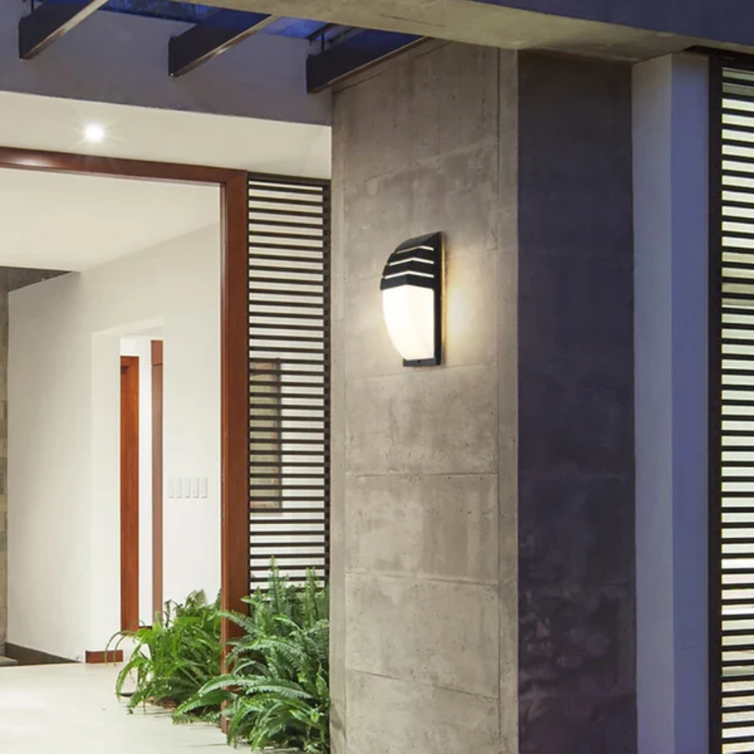 Outdoor Wall Light Fixture – Motion Sensor Waterproof LED Wall Lantern