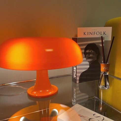 Mushroom Table Lamp – Scandinavian Bedside Table Lamp