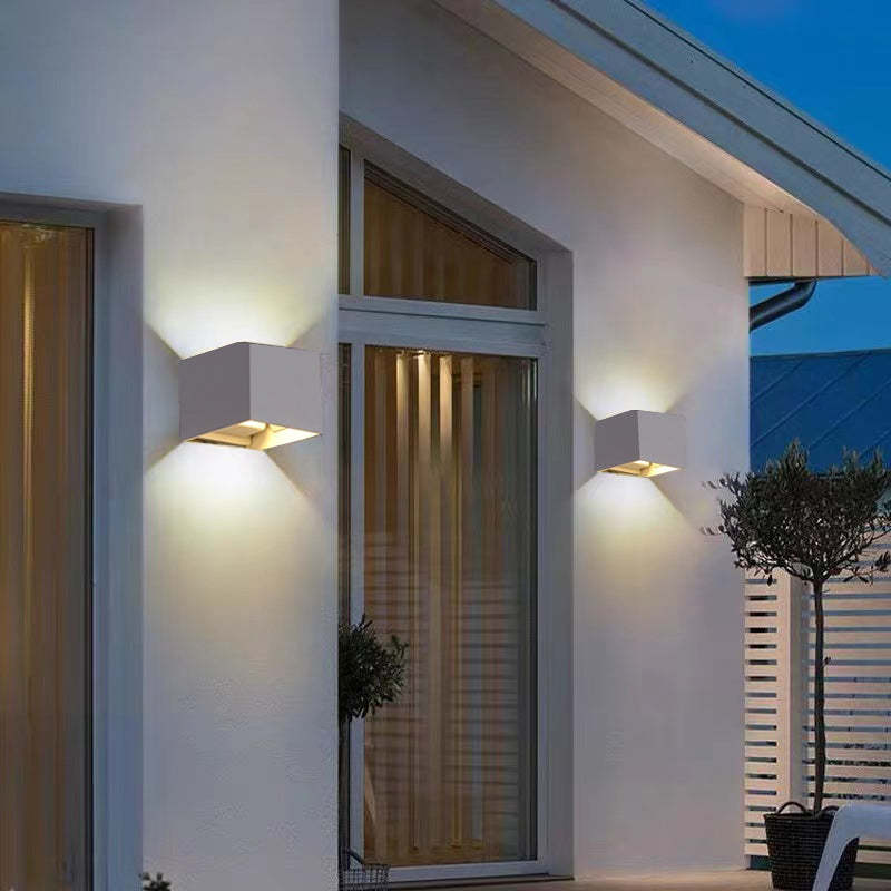 Outdoor Up Down Wall Light | Adjustable LED Waterproof Wall Sconce