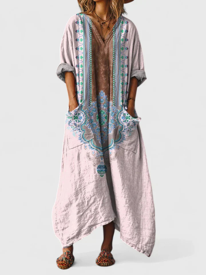 Boho Maxi Dress – Relaxed Daytime Look