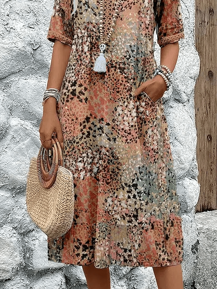 Boho Mini Dress – Effortless Summer Style