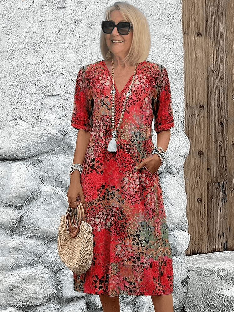 Boho Mini Dress – Effortless Summer Style