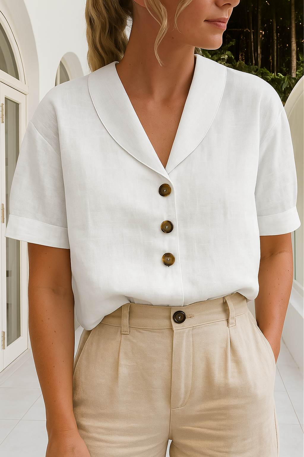 Collared Blouse 2 – Easy Summer Style