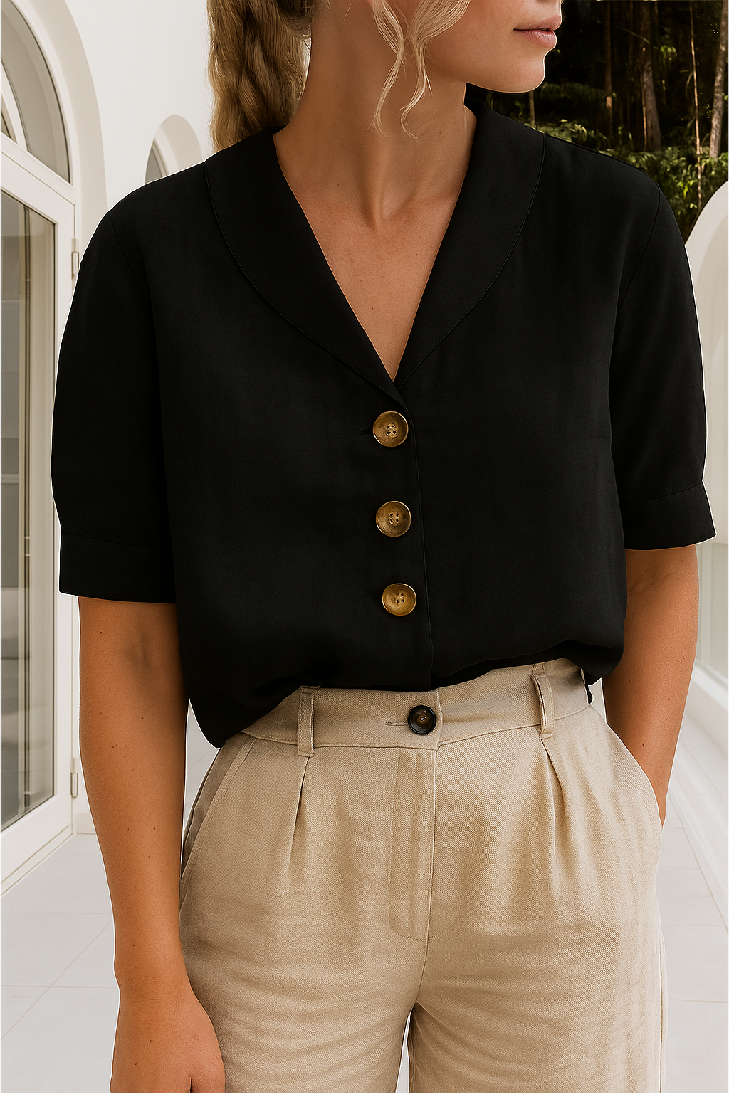 Collared Blouse 2 – Easy Summer Style
