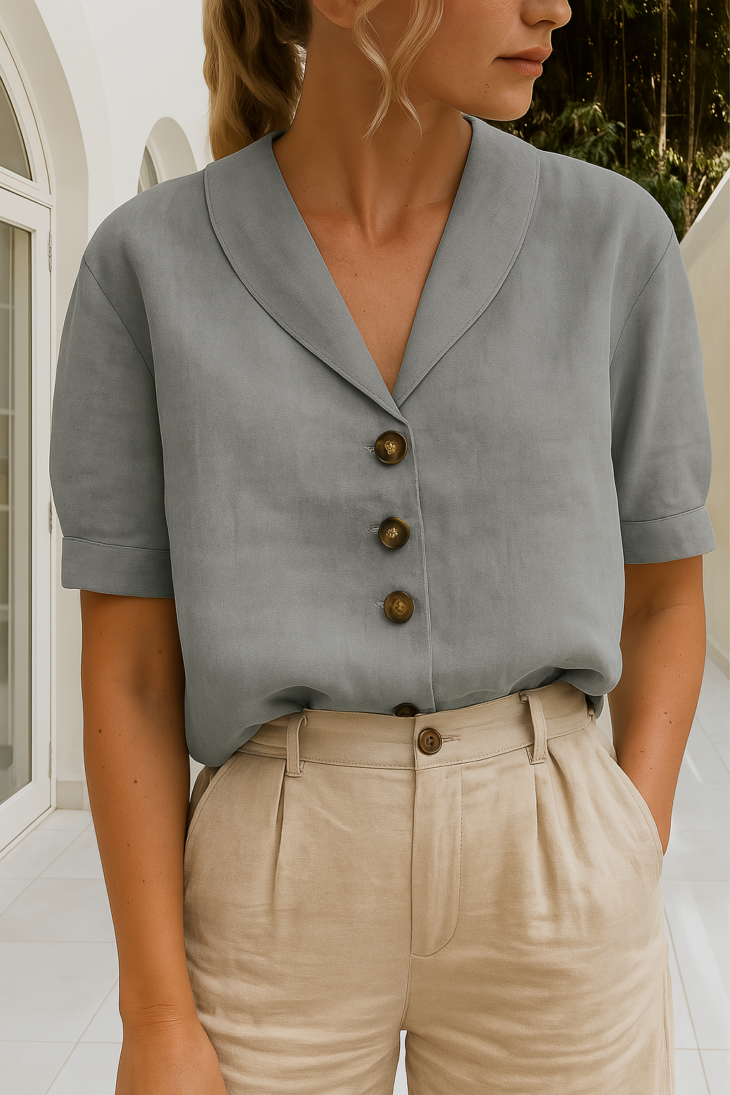 Collared Blouse 2 – Easy Summer Style