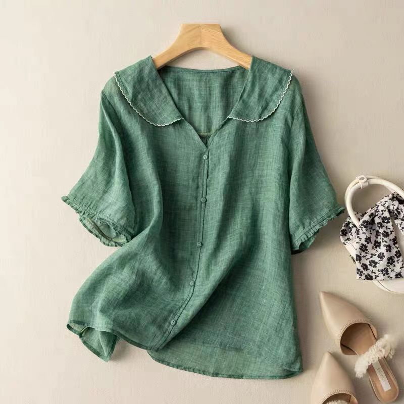Collared Blouse – Easy Summer Style