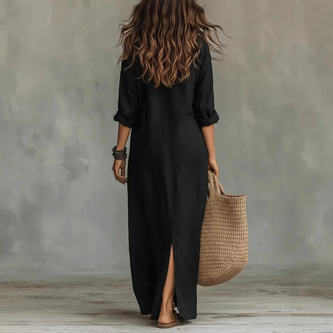 Collared Dress – Relaxed Holiday Look