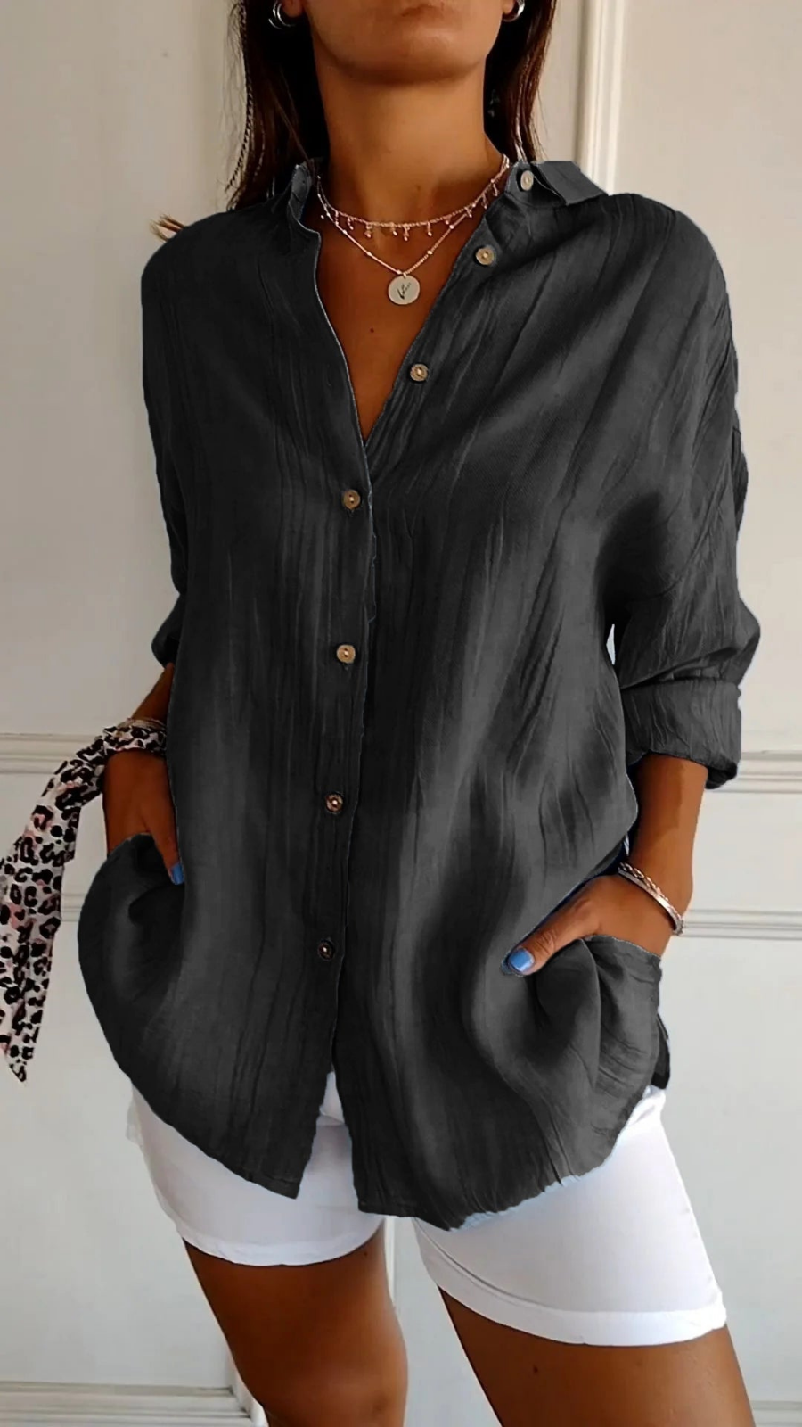 Collared Shirt – Elegant Occasion Silhouette