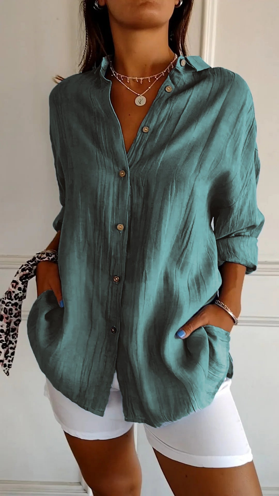 Collared Shirt – Elegant Occasion Silhouette