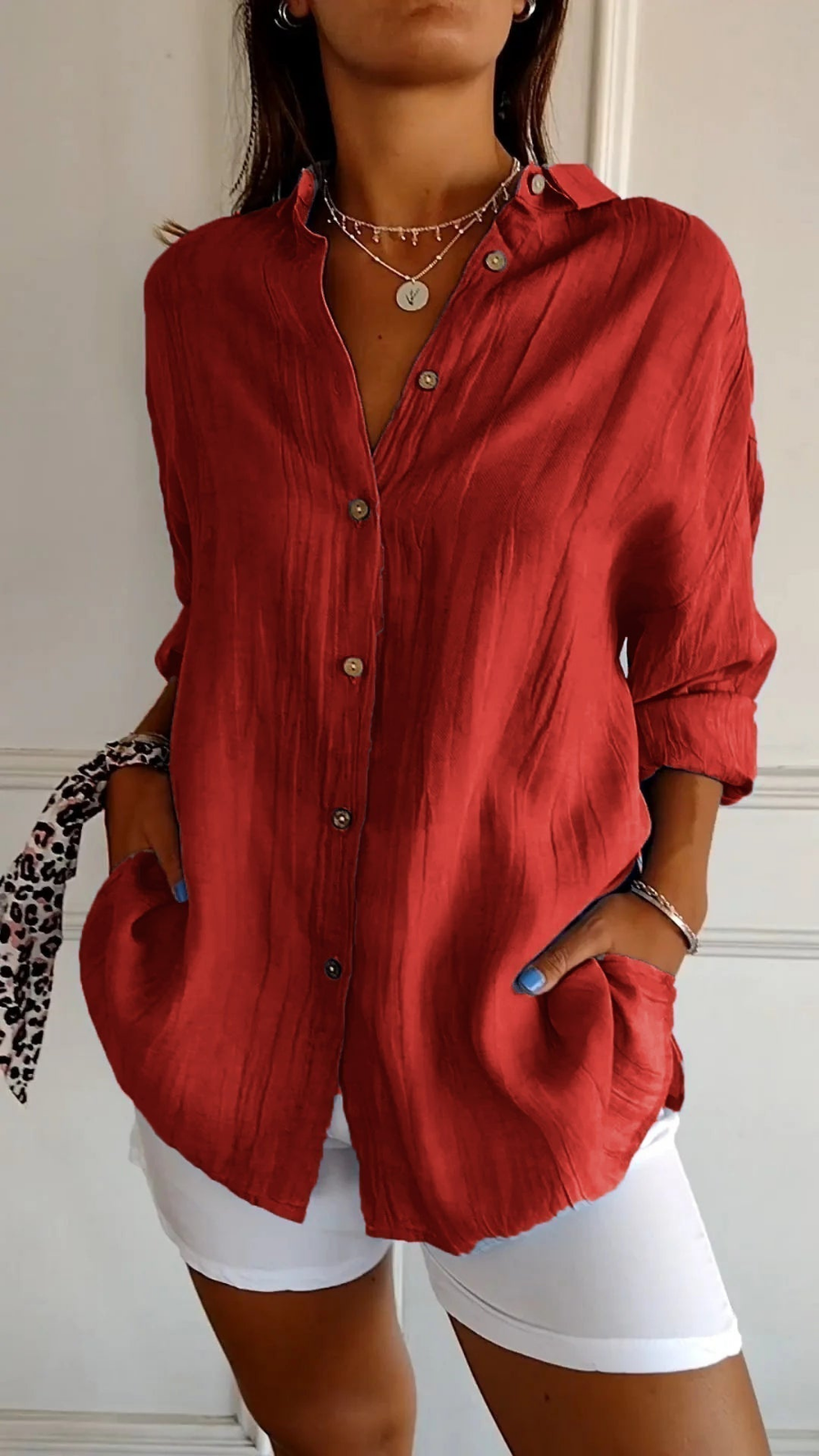Collared Shirt – Elegant Occasion Silhouette
