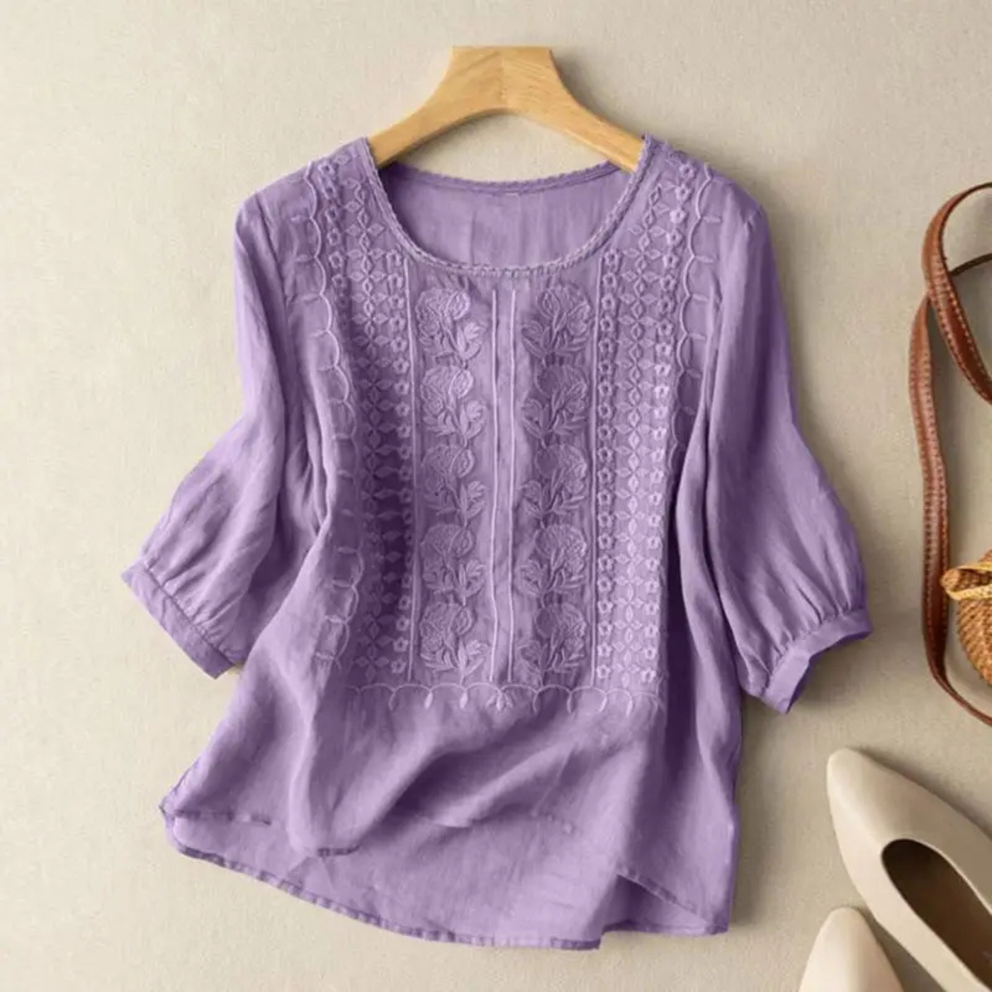 Floral Blouse – Elegant Occasion Silhouette