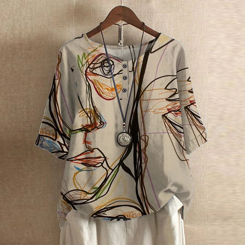 Floral Blouse – Refined Everyday Ease