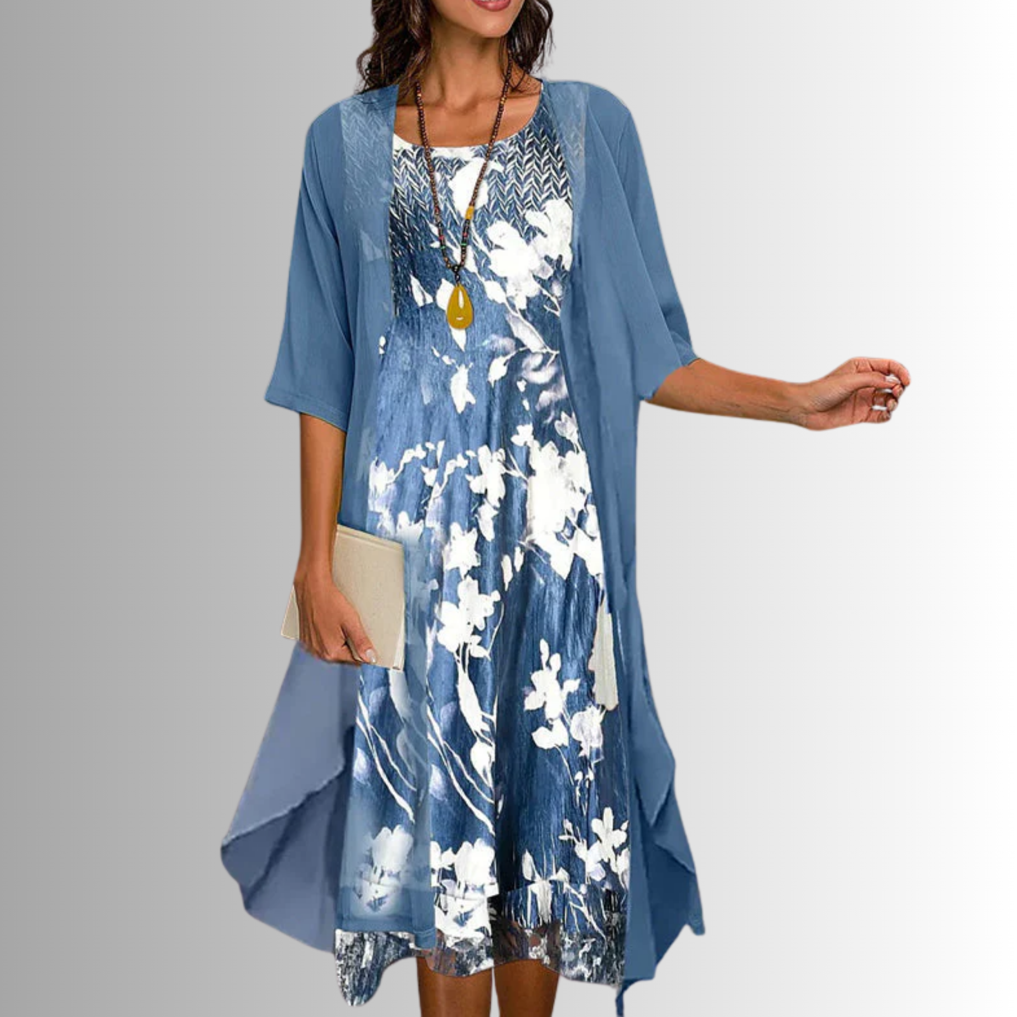 Floral Midi Slip Jumpsuit – Refined Everyday Ease