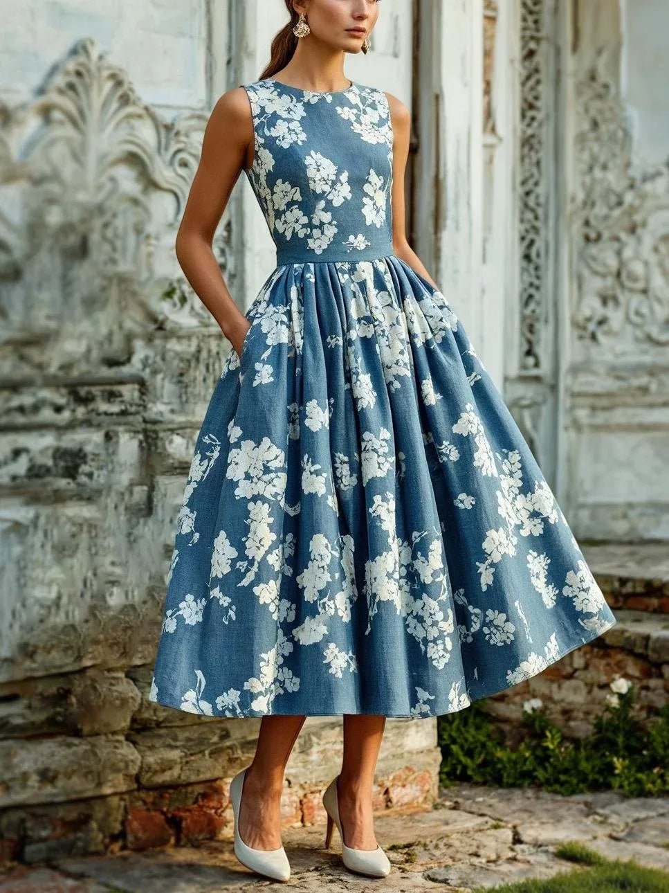 floral midi dress wedding guest Off-Shoulder Costume theme:Oktoberfest / Bavarian eliminating the need for red white and blue Traditional Japanese Women Kimono