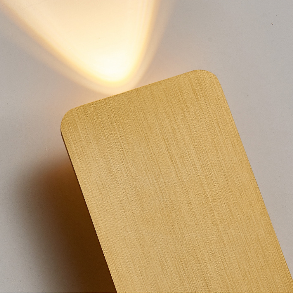 LED Wall Sconce Light Fixture – Modern Rectangular Indoor Wall Light