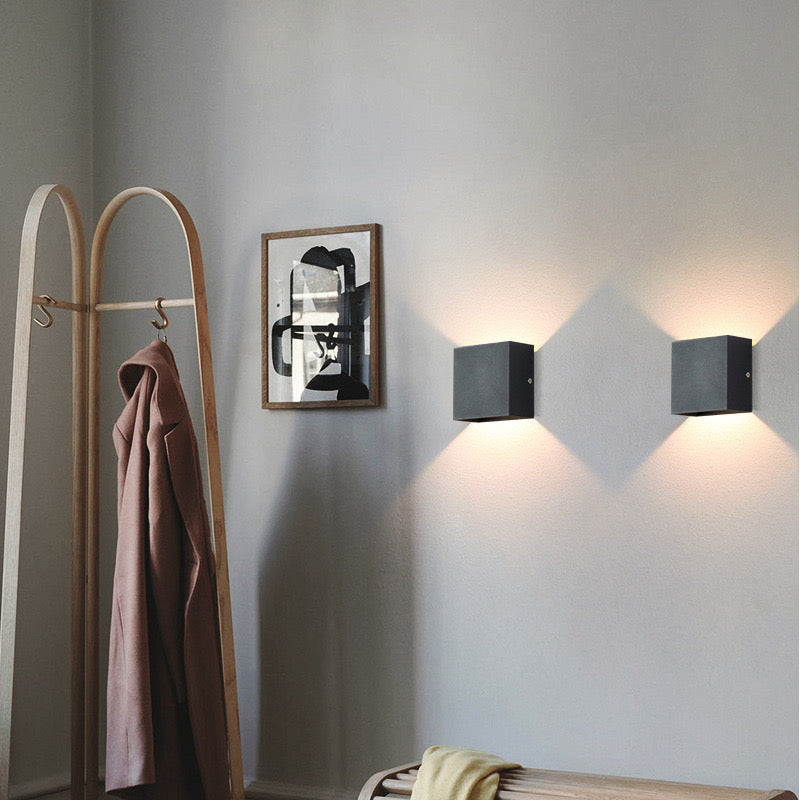 Outdoor Up Down Wall Light | Adjustable LED Waterproof Wall Sconce